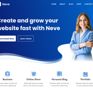 Nevé – Tema WordPress Ligero y Personalizable