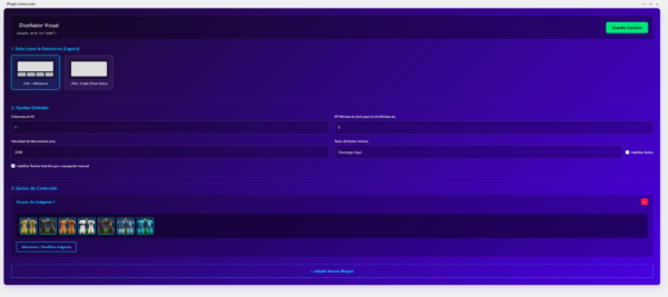 Plugfy Carousel Pro - WordPress Ligero y Personalizable