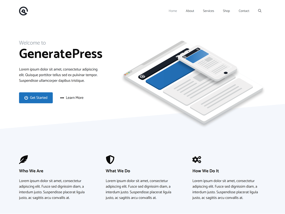 GeneratePress: imagen 1